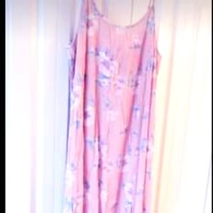 American Eagle Maxi Dress Blush Pink
